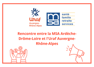 Visuel rencontre MSA ADL et URA AURA