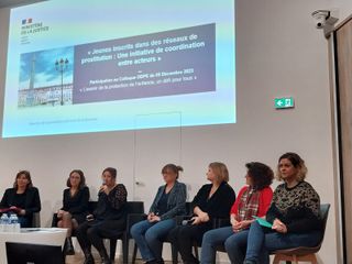 Photo des intervenants à la Conférence annuelle de l’Observatoire Départemental de la Protection de l’Enfance de la Drôme