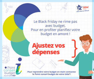 Visuel graphique PCB "Ajustez vos dépenses"