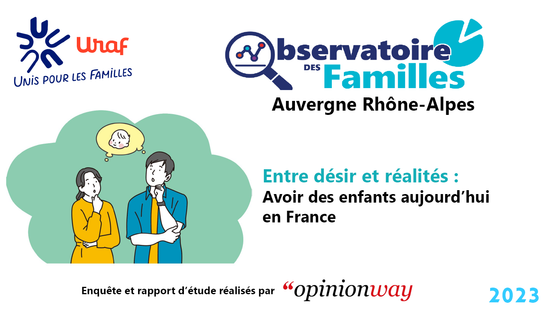 Illustration de l'Observatoire des famille.