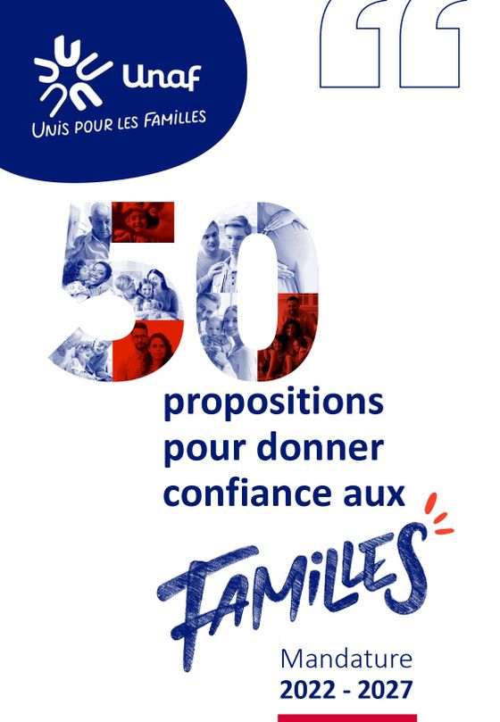 50 propositions pour donner confiances aux familles